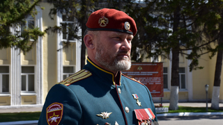 Место силы: Герой России Александр Белоглазов торжественно вступил в должность начальника саратовского института Росгвардии