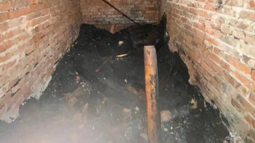 В центре Энгельса на пожаре погиб мужчина