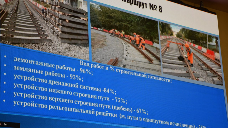 Из-за проблем с проектом затянулось строительство скоростного трамвайного маршрута № 6 в Саратове