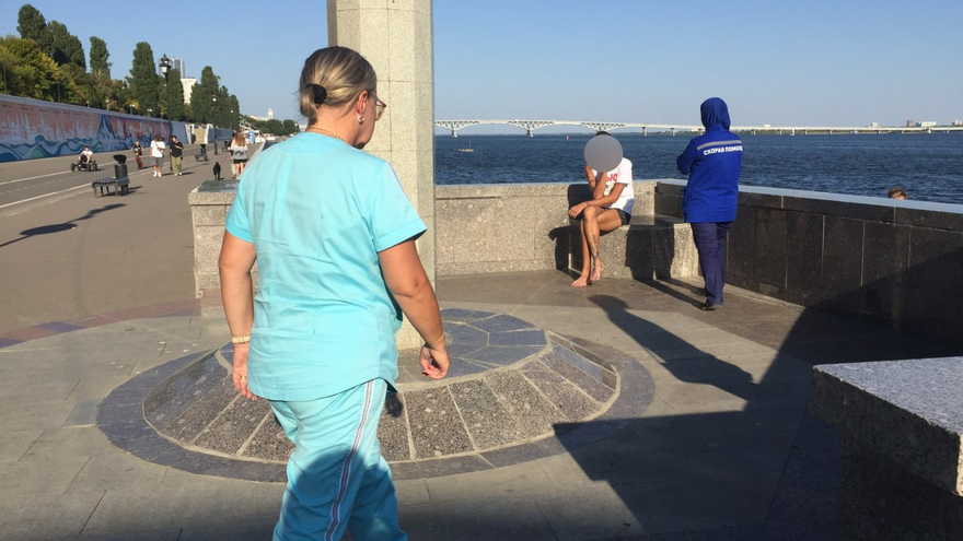 В Саратове из Волги выловили пьяного купальщика