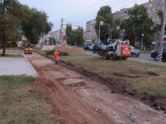 В Энгельсе отремонтировали 6 километров тротуаров: работа продолжится в 2025 году
