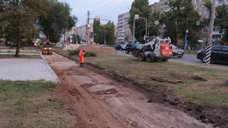 В Энгельсе отремонтировали 6 километров тротуаров: работа продолжится в 2025 году