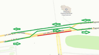 В Солнечном-2 разрешили объезжать перекресток по встречке