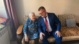 Ветеран ВОВ Елизавета Наумова отмечает 105-летие