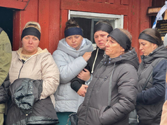В Красном Куте похоронили погибшего на СВО солдата Антона Абрамова