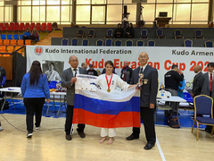 Саратовчанка Ангелина Сороколетова победила на Кубке Евразии по КУДО
