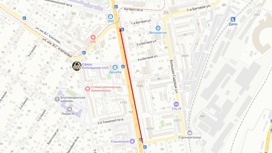 В Саратове временно сузят дорогу на Политехнической