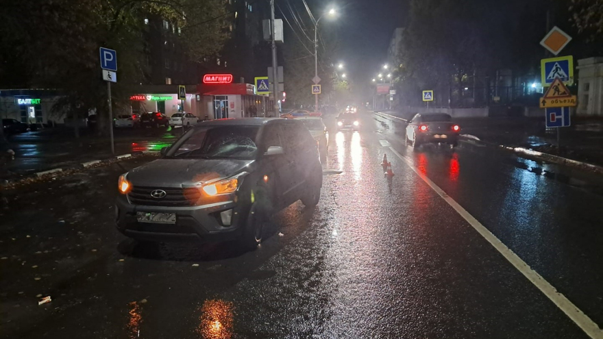 В Саратове иномарка сбила пешехода