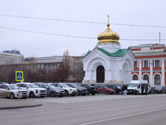 В Саратове парковку на Театральной площади передвинут почти на километр