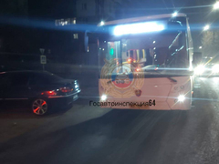 В Саратове водитель автобуса сбил пешехода