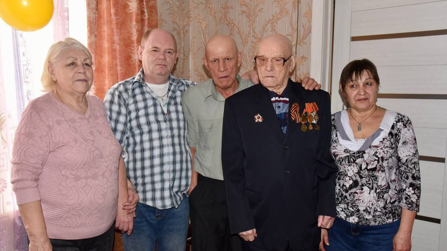 Балаковский ветеран Константин Лысов отметил 100-летие