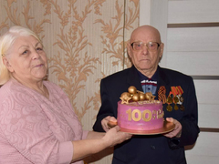 Балаковский ветеран Константин Лысов отметил 100-летие