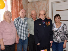 Балаковский ветеран Константин Лысов отметил 100-летие