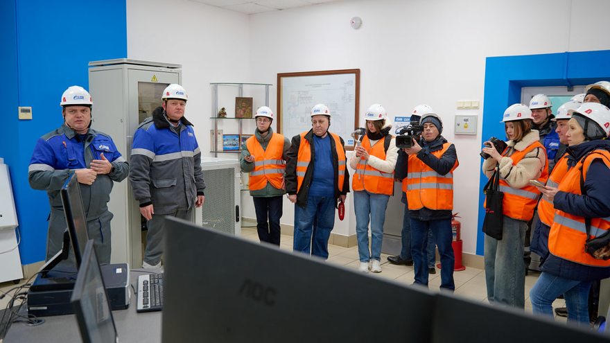 60-летие Газпром трансгаз Саратов: газовики провели экскурсию для журналистов 