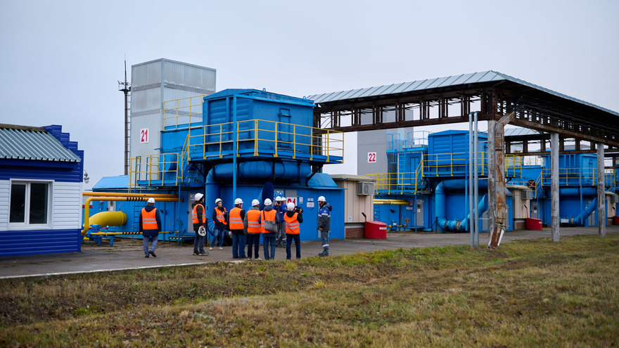60-летие Газпром трансгаз Саратов: газовики провели экскурсию для журналистов 