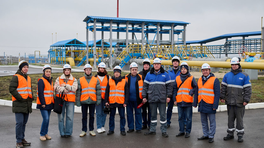 60-летие Газпром трансгаз Саратов: газовики провели экскурсию для журналистов 