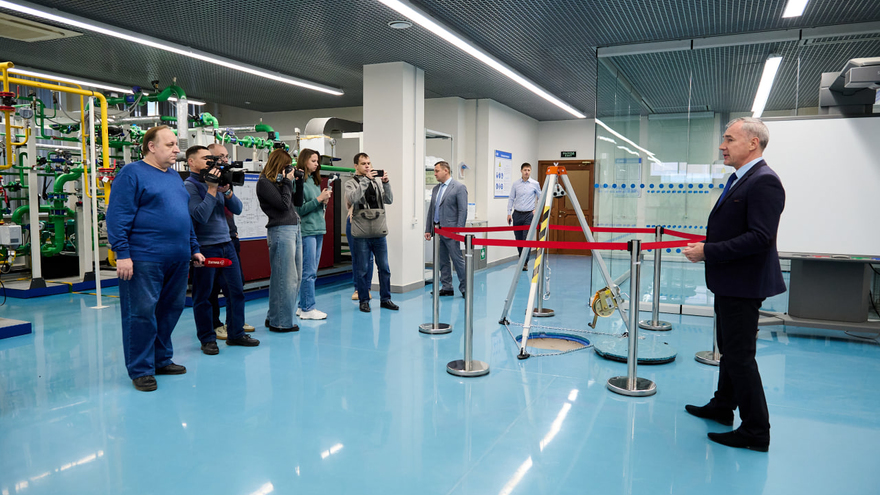 60-летие Газпром трансгаз Саратов: газовики провели экскурсию для журналистов 