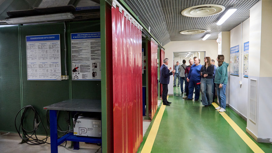 60-летие Газпром трансгаз Саратов: газовики провели экскурсию для журналистов 