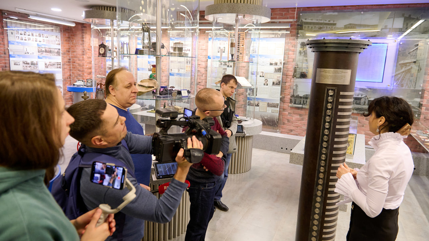 60-летие Газпром трансгаз Саратов: газовики провели экскурсию для журналистов 