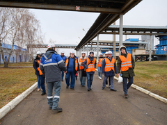 60-летие Газпром трансгаз Саратов: газовики провели экскурсию для журналистов 