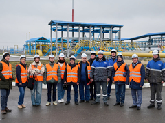 60-летие Газпром трансгаз Саратов: газовики провели экскурсию для журналистов 