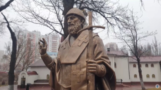 Открылся памятник Спиридону Тримифунтскому