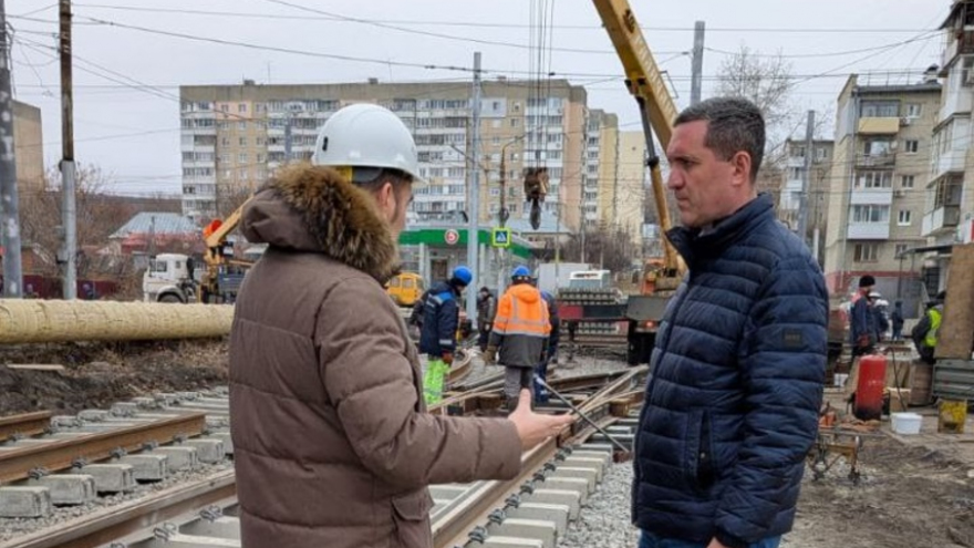 Депутат: реконструкция трамвайного маршрута № 9 в Саратове идет в хорошем темпе