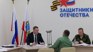 Участник СВО получил работу после разговора с саратовским губернатором