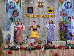 В энгельсском доме-интернате поставили новогодний спектакль Вечера на хуторе близ Диканьки
