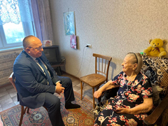 Участница Великой Отечественной войны Мария Квиндт отметила 101-й день рождения