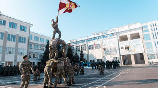 День защитника Отечества отметили в СГТУ праздничным построением
