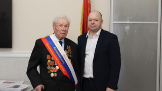 Ветеран-минометчик Александр Медков стал почетным гражданином Балашовского района