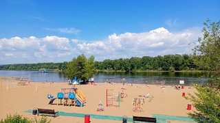 В Энгельсе открывается городской пляж