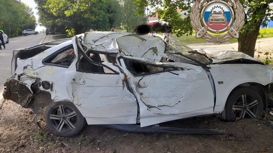 Под Саратовом 14-летний ребенок из Лады разбился насмерть