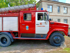 Учения: добровольцы и пожарные потушили храм под Саратовом