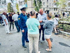После атаки БПЛА от саратовцев поступило 130 обращений по поврежденному имуществу