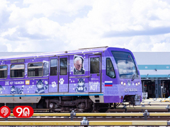 Московский метрополитен запустил тематический поезд Кот Табакова