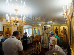 В храме Энгельсского дома-интерната отметили Спасы