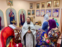 В храме Энгельсского дома-интерната отметили Спасы