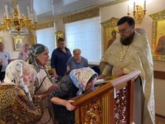 В храме Энгельсского дома-интерната отметили Спасы