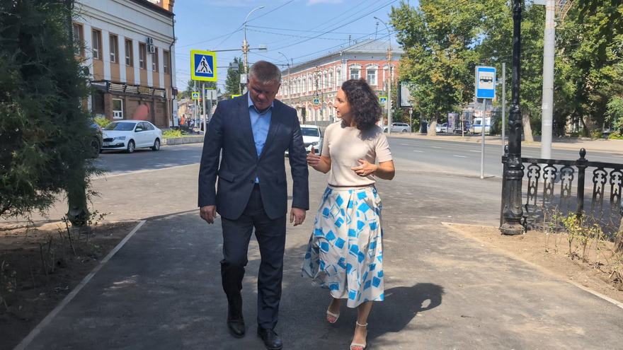 Сквер Первой учительницы в Саратове обновят к октябрю