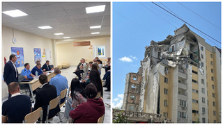 Взрыв дома в Саратове: жильцы обсудили проблемы с прокурорами и чиновниками