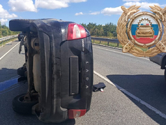 Водитель пострадал в тройной аварии под Вольском