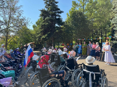 В Энгельсском доме-интернате прошли мероприятия к Дню города