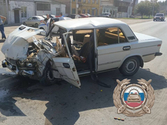 В Хвалынске пенсионеры разбились в ДТП 