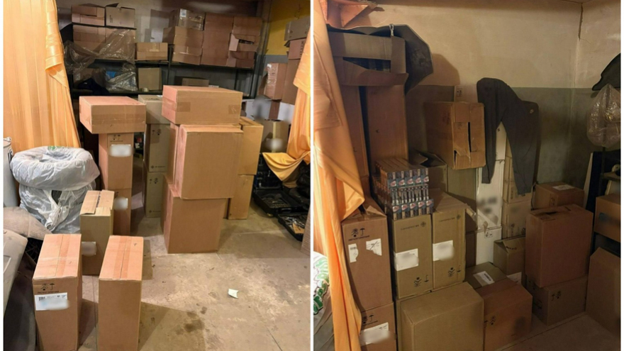 В Саратове нашли склад с 34 тысячами пачек немаркированных сигарет