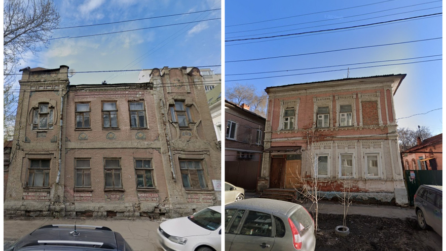 В Саратове выставили на аукцион два дореволюционных дома-памятника