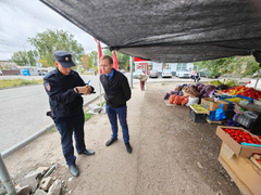 В Саратове незаконно продавали овощи, арбузы и дыни