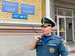 На территории СГУ тушат воображаемый пожар