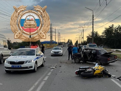 В Балакове байкер погиб в ДТП с семеркой
